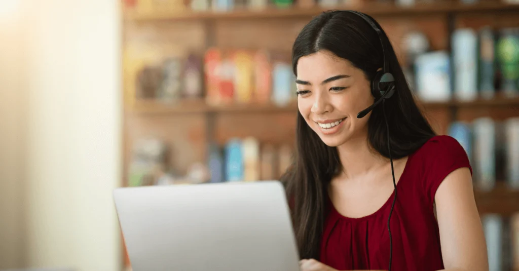 A laptop with a workspace showing a professional online platform